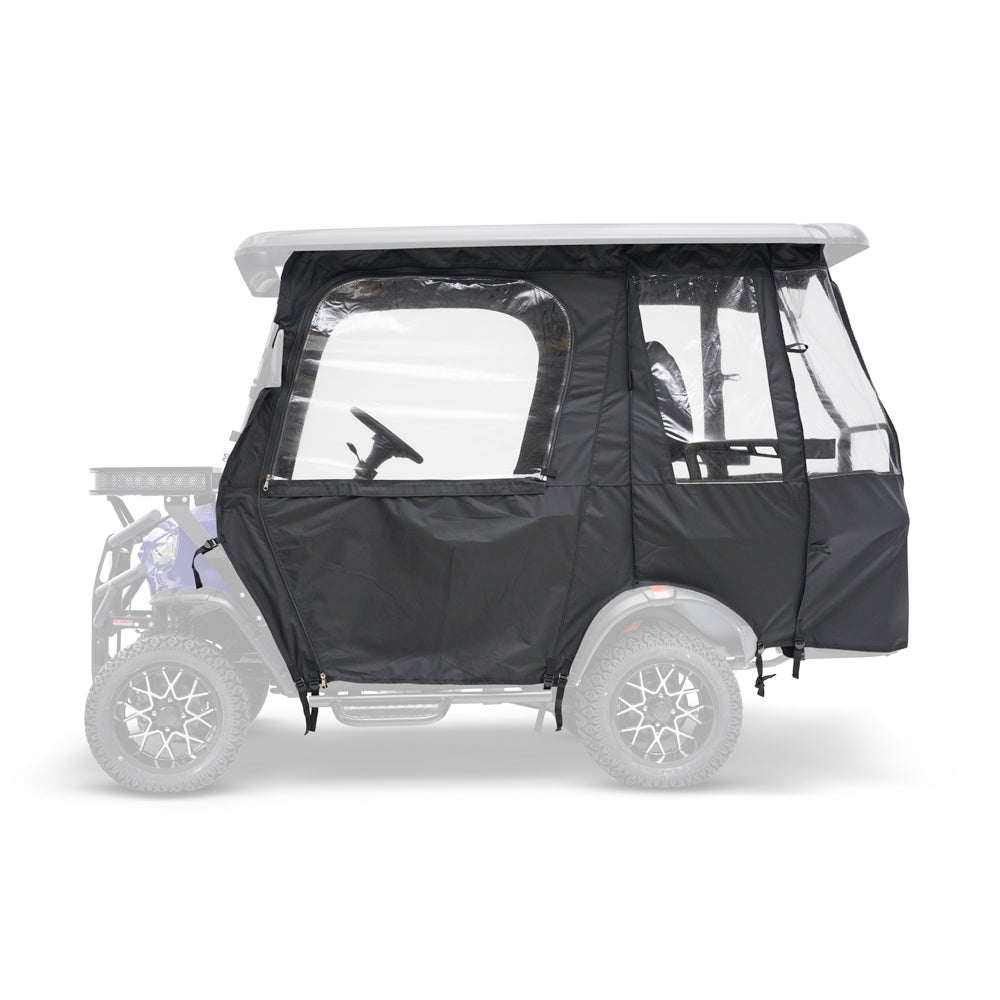 Enclosed Soft Cab, Kandi Golf Cart 4P (Non-Returnable) (New Design)