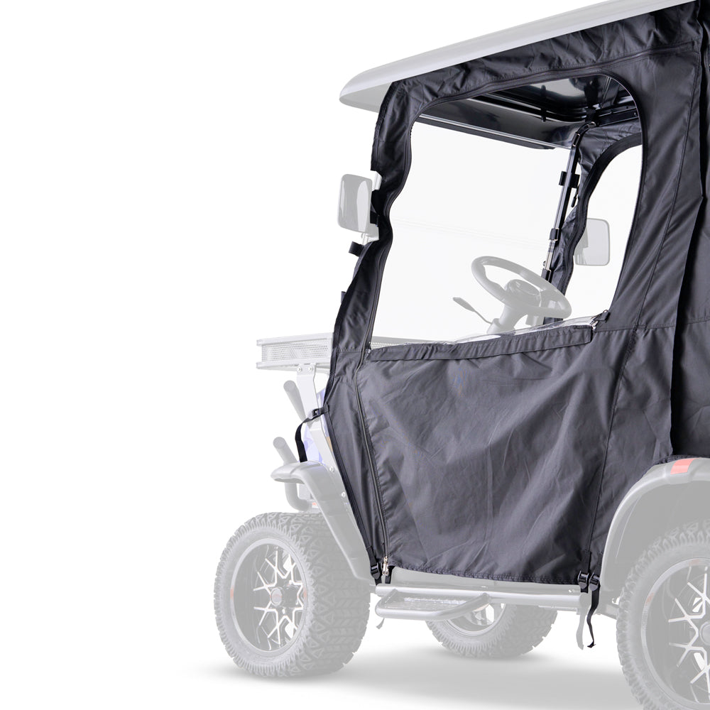 Enclosed Soft Cab, Kandi Golf Cart 4P (Non-Returnable) (New Design)